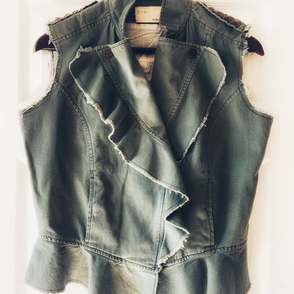 William Rast Vest Size Medium - Picture 2 of 4